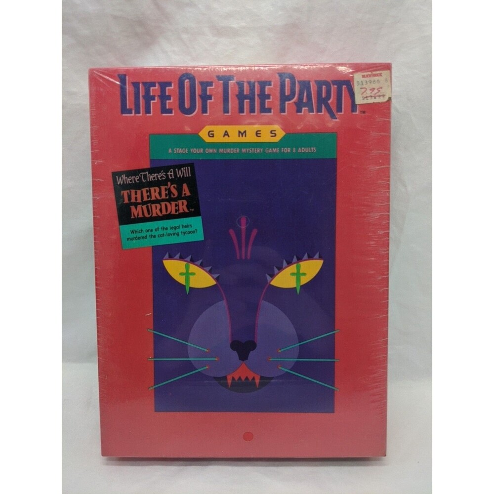 Life Of The Party Games Where There's A Will There's A Murder Sealed